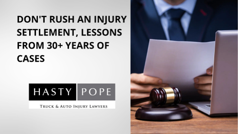 North Georgia injury lawyer discussing settlement options with client
