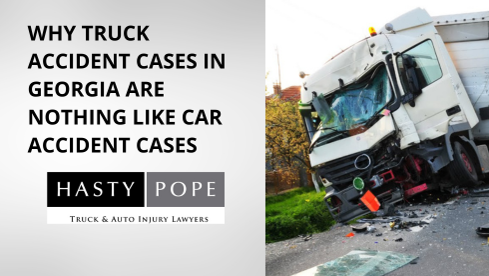 Truck Crash Hasty Pope Law Firm